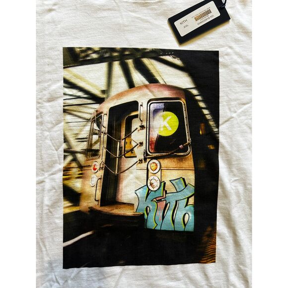 KITH - K-Train Subway Graffiti Tee - EXCLUSIVE to NYC Store. - XXL NWT - Picture 2 of 7